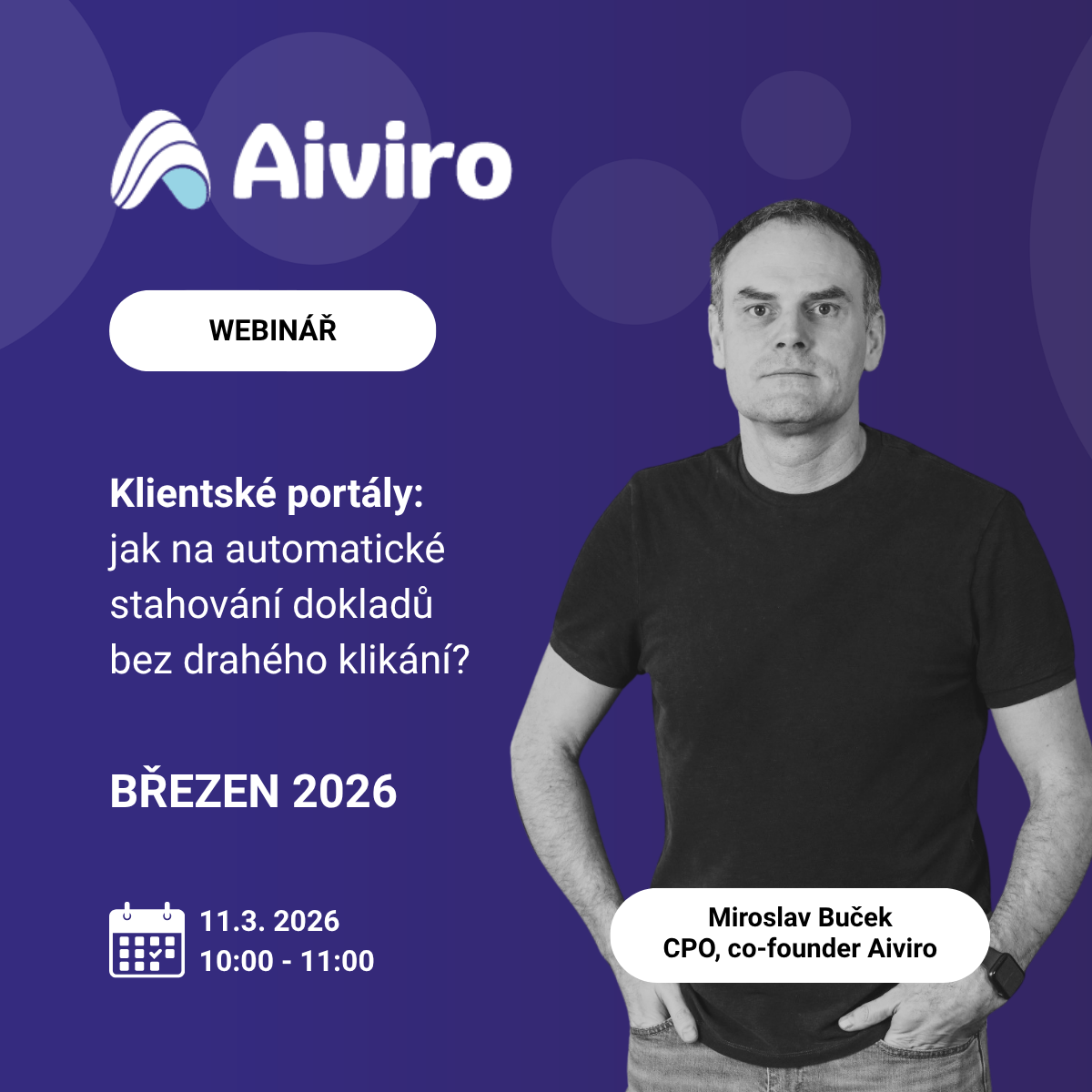 Aiviro webinář: Klientské portály