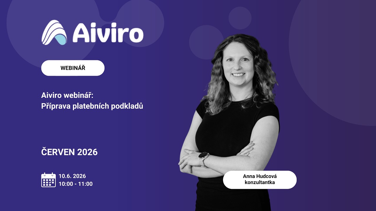 Aiviro Webinar: Vorbereitung von Zahlungsunterlagen